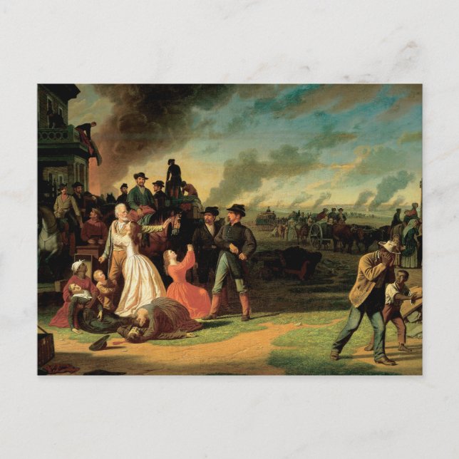 George Caleb Bingham - Order No. 11 Postcard (Front)