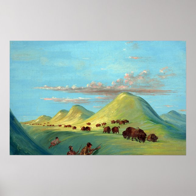 George Catlin Batiste, Bogard, and I Poster (Front)