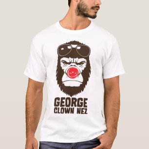 george_clown_nose_humor_dross_citation_gorille_lun T-Shirt