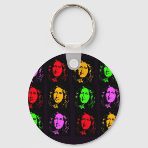 George Eliot Collage Key Ring