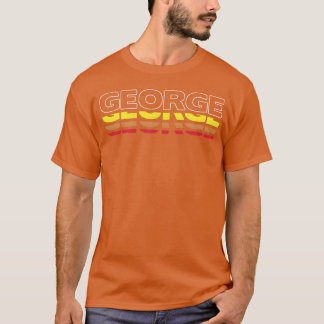 George First Name Funny Vintage Sunset George retr T-Shirt