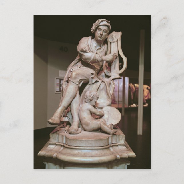 George Frederick Handel  1738 Postcard (Front)