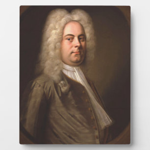 George Frideric Handel Portrait Plaque
