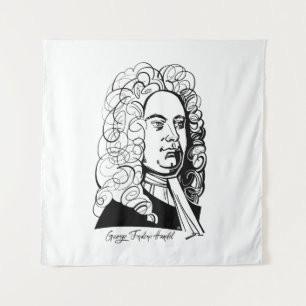 George Frideric Handel Tapestry