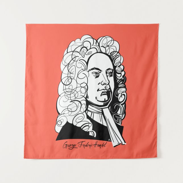 George Frideric Handel Tapestry (Front)