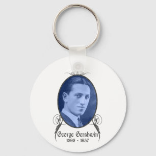 George Gershwin Key Ring