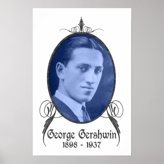 George Gershwin Poster (Front)