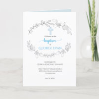 George Greek Orthodox Church Baptism Program