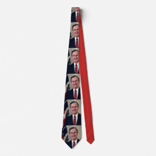 George H Bush President of USA Tie