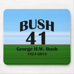 George H.W. Bush 1924-2018 Mouse Pad