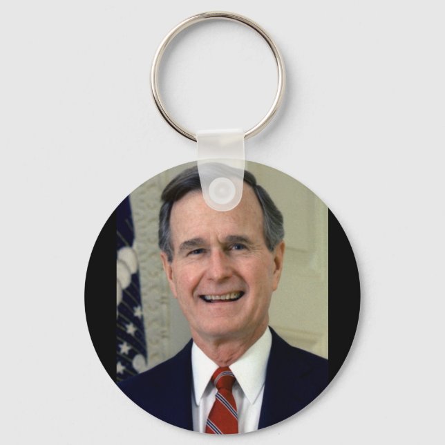 George H. W. Bush 41 Key Ring (Front)