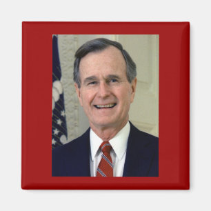 George H. W. Bush 41 Magnet