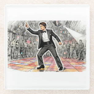 George Hamilton (Resident evil outbreak) Glass Coaster