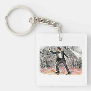 George Hamilton (Resident evil outbreak) Key Ring