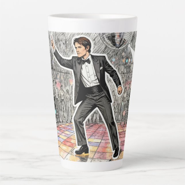 George Hamilton (Resident evil outbreak) Latte Mug (Front)