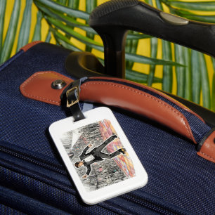 George Hamilton (Resident evil outbreak) Luggage Tag