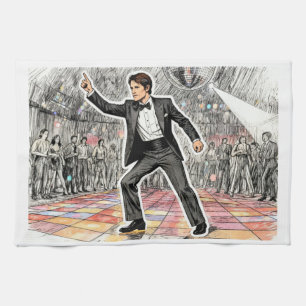George Hamilton (Resident evil outbreak) Tea Towel