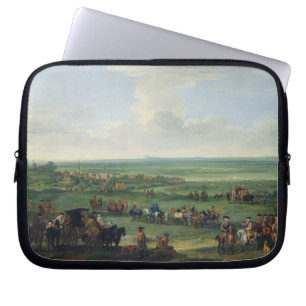 George I (1660-1727) at Newmarket, 4th or 5th Octo Laptop Sleeve