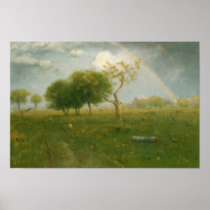 George Inness - After a Summer Shower Poster