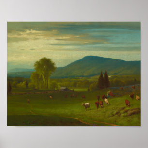 George Inness - Summer in the Catskills Poster