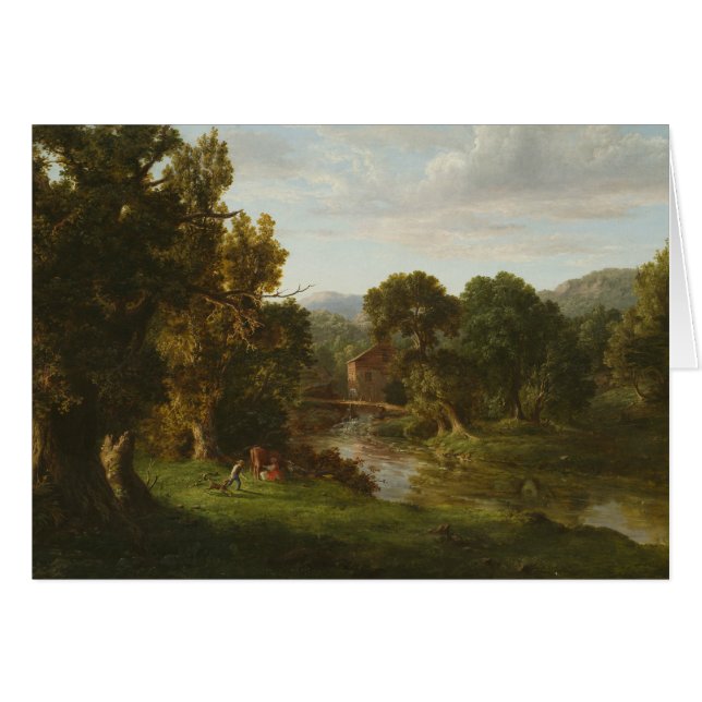 George Inness - The Old Mill (Front Horizontal)