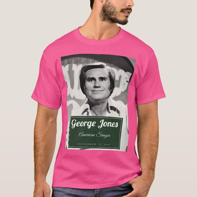 George Jones T-Shirt (Front)