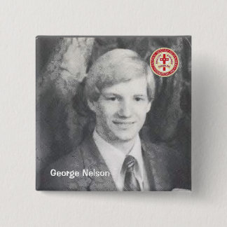 George Nelson 15 Cm Square Badge