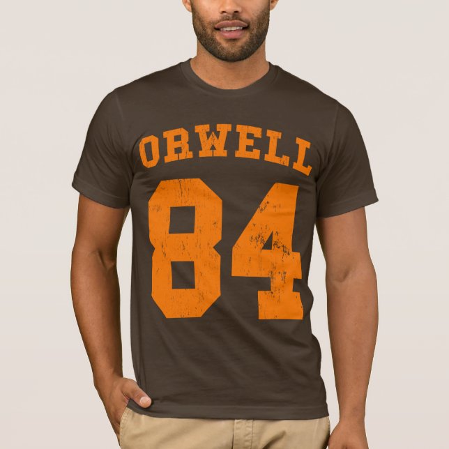 George Orwell 1984 Jersey T-Shirt (Front)