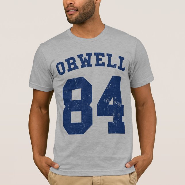 George Orwell 1984 Jersey T-Shirt (Front)
