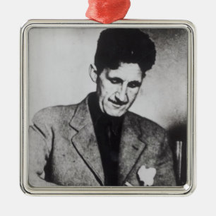 George Orwell Metal Tree Decoration