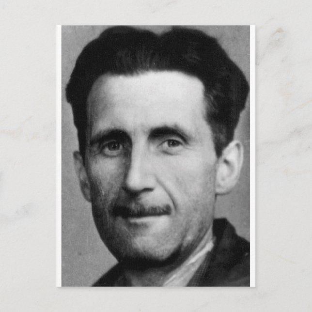 george orwell postcard (Front)