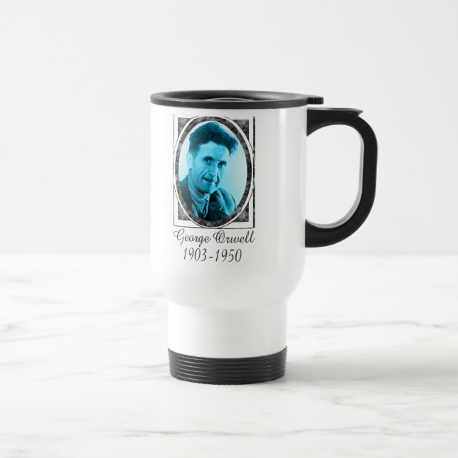 George Orwell Travel Mug (Right)