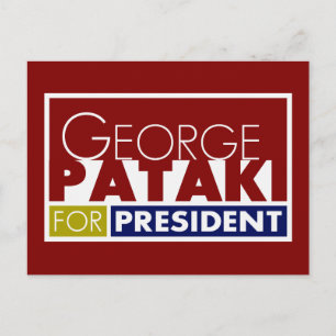 George Pataki for President V1 Postcard