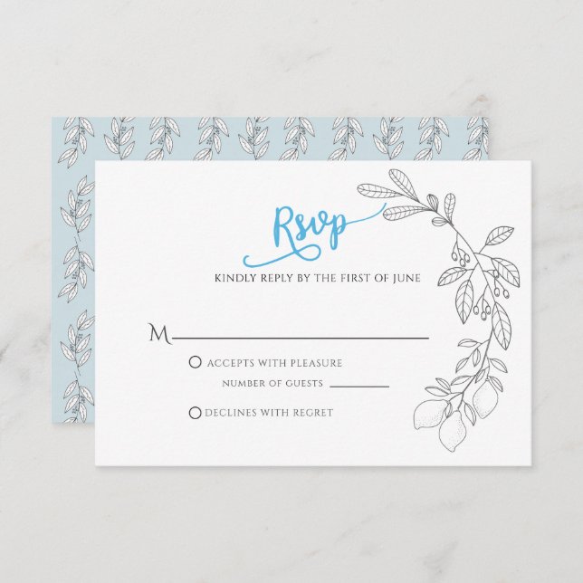 George Response Card (Front/Back)