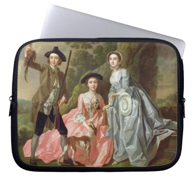 George Rogers with his Wife, Margaret, and his Sis Laptop Sleeve (Front)