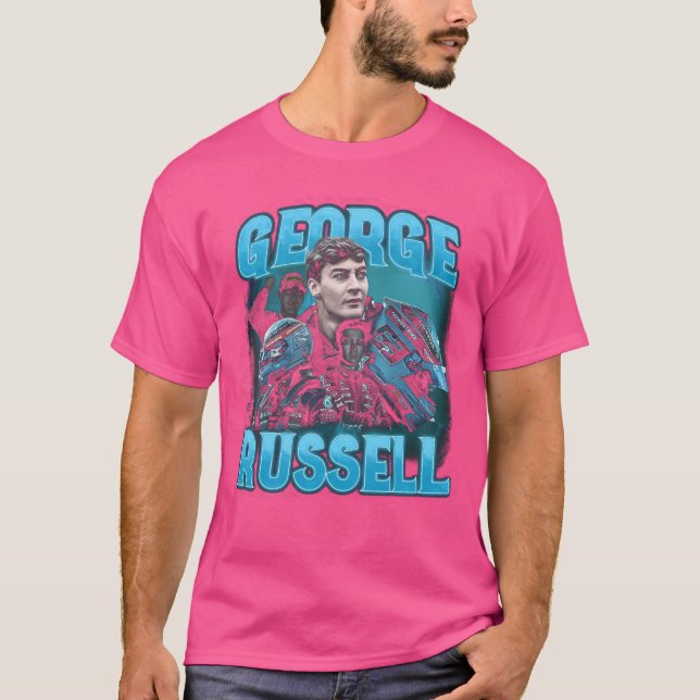George Russell Collage T-Shirt (Front)