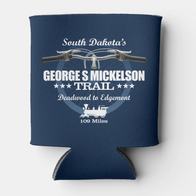 George S Mickelson Trail (H2) Can Cooler (Front)