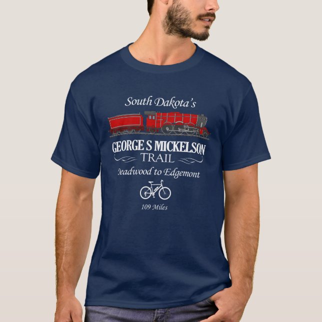 George S Mickelson Trail (RT2) T-Shirt (Front)