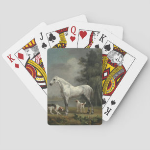 George Stubbs - A Dapple Grey Hunter Playing Cards