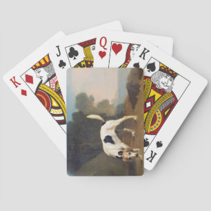 George Stubbs Foxhound on the Scent, c.1760 (oil Playing Cards