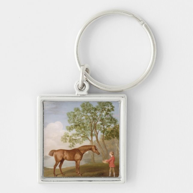 George Stubbs | Pumpkin with a Stable-Lad, 1774 (o Key Ring (Front)