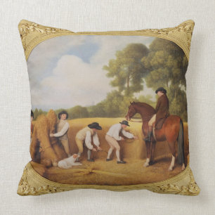 George Stubbs   Reapers, 1795 (enamel on biscuit e Cushion