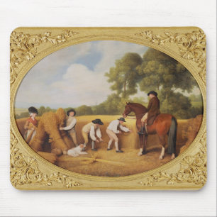 George Stubbs   Reapers, 1795 (enamel on biscuit e Mouse Pad