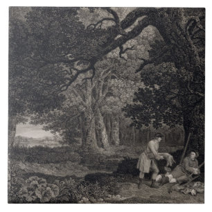 George Stubbs Shooting, plate 4, engraved by Wil Tile