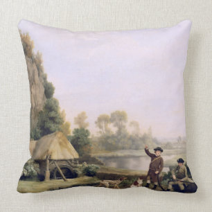 George Stubbs Two Gentlemen Going a Shooting, wi Cushion