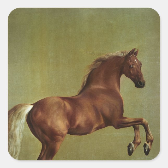 George Stubbs | Whistlejacket, 1762 Square Sticker (Front)