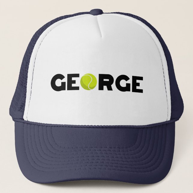George Tennis Trucker Hat (Front)