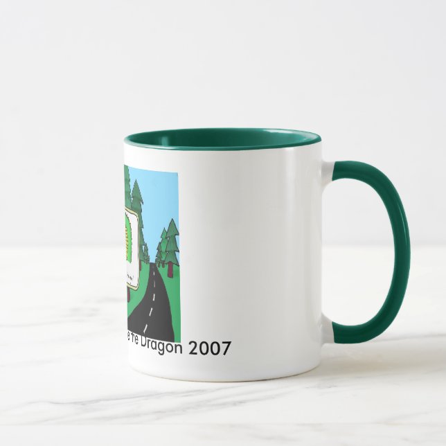 George the Dragon Mug (Right)
