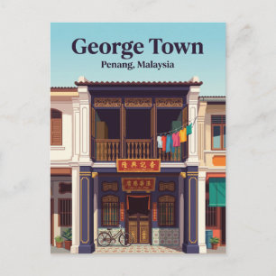 George Town Malaysia Postcard