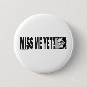 George W Bush 6 Cm Round Badge